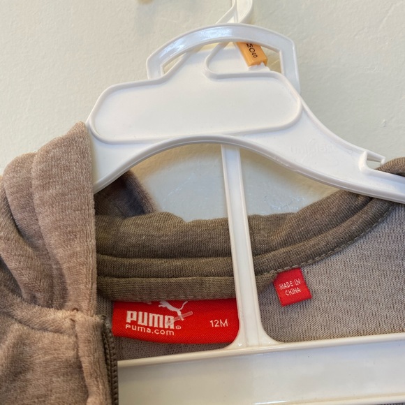 PUMA Infant Sweatsuit 12 months New without tags - Picture 6 of 7